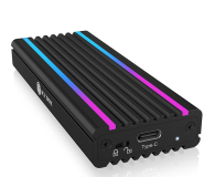 ICY BOX Obudowa do dysku M.2 NVMe (RGB) - 601767 - zdjęcie 1